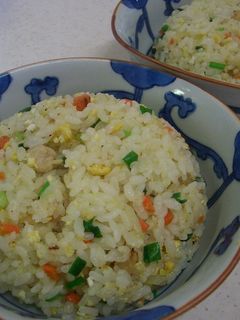 節約?鶏皮チャーハン-レシピのメイン写真