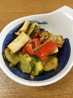 ☆ズッキーニとほたての炒め物☆-レシピのメイン写真