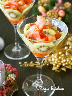 Xmasパーティーにも♡赤と緑の前菜-レシピのメイン写真