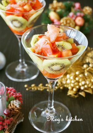 Xmasパーティーにも♡赤と緑の前菜-レシピのメイン写真
