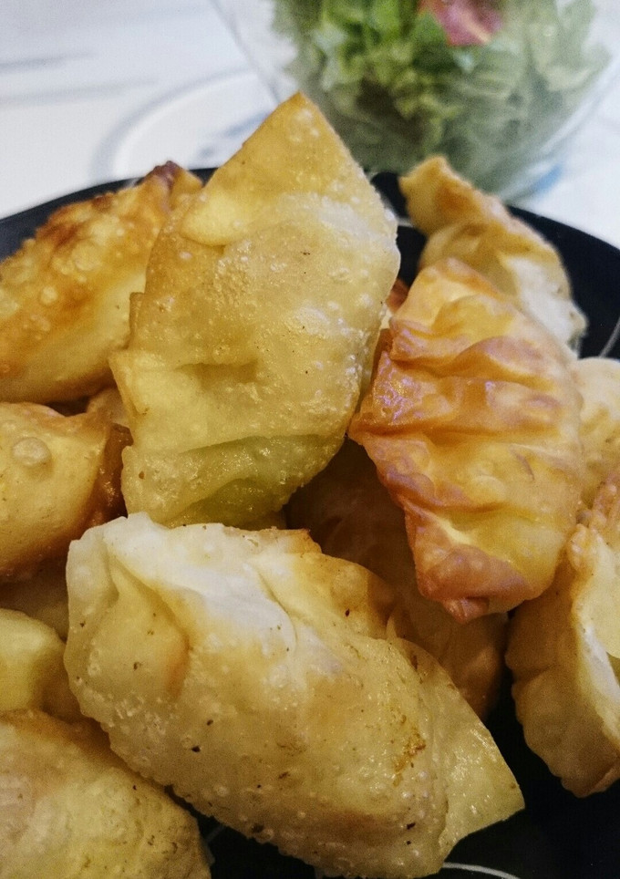簡単!揚げ餃子♪ネギ☆ちくわ☆チーズ☆-レシピのメイン写真