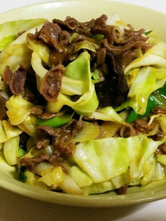 簡単マイルドカレ~な砂ずりと野菜炒め-レシピのメイン写真