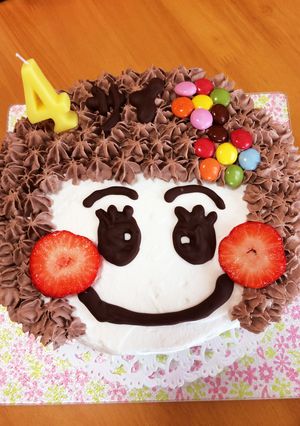 ４才の誕生日ケーキ♡おんなのこ♡-レシピのメイン写真