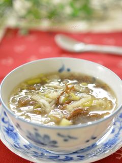 病み付きになる♪モズクの坦々風中華スープ-レシピのメイン写真