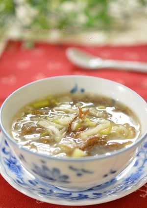 病み付きになる♪モズクの坦々風中華スープ-レシピのメイン写真