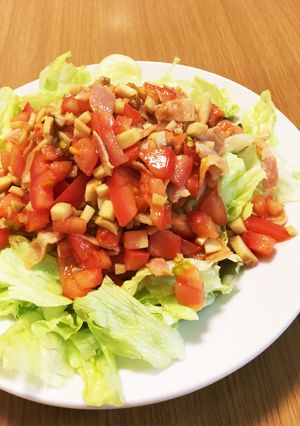 ☆エリンギとトマトのホットサラダ☆-レシピのメイン写真