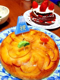 炊飯アップルケーキ-レシピのメイン写真