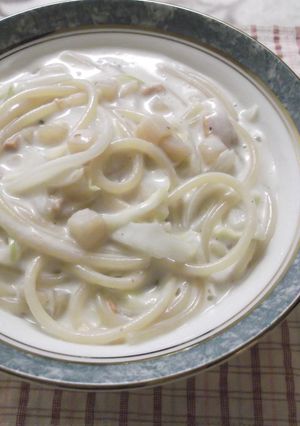 ワンポットスープパスタ-レシピのメイン写真