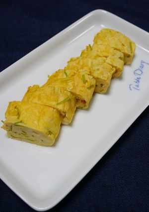 出汁巻き卵（三つ葉香る）-レシピのメイン写真