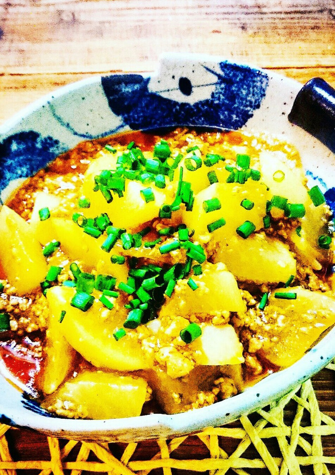 豚挽き肉と大根でとろとろ麻婆-レシピのメイン写真