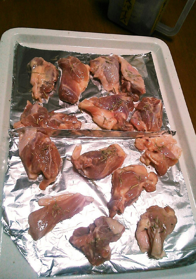 実験！鶏肉冷凍下ごしらえ！-レシピのメイン写真