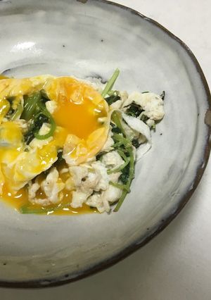 みつばの半熟たまご焼き-レシピのメイン写真