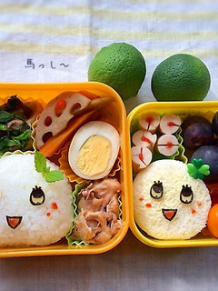 簡単☆ふなっしーお弁当♪-レシピのメイン写真