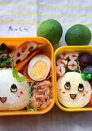 簡単☆ふなっしーお弁当♪-レシピのメイン写真