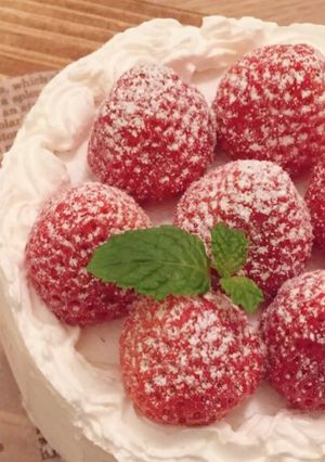 ホットケーキミックスで＊スポンジケーキ-レシピのメイン写真