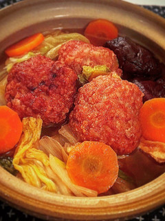 れんこん入り肉団子と白菜の中華煮♡-レシピのメイン写真
