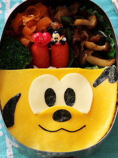 オムライスで簡単☆プルートのキャラ弁-レシピのメイン写真