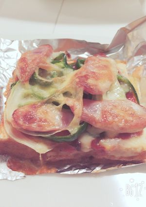 おつまみにぴったり！厚揚げピザ-レシピのメイン写真