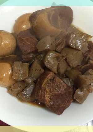 圧力鍋で！柔らか豚の角煮-レシピのメイン写真