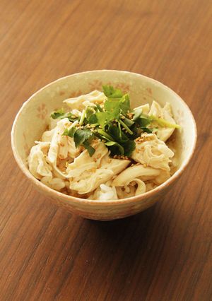 ささみの出汁かけご飯-レシピのメイン写真