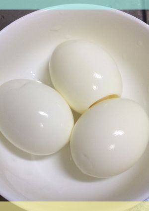 ツルツル剥けるゆで卵♩-レシピのメイン写真