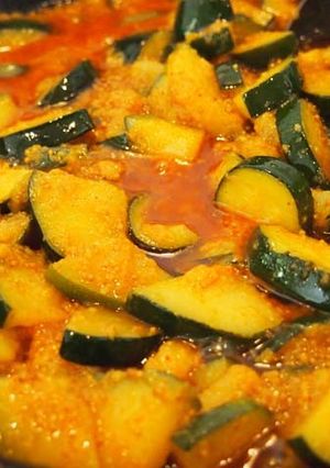 某有名カレー店伝！ズッキーニのピクルス-レシピのメイン写真