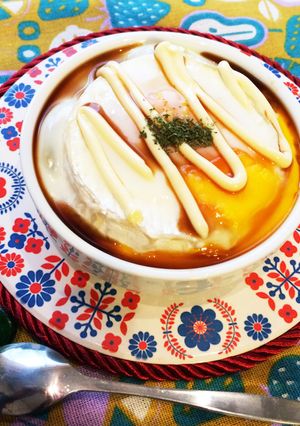 簡単！マヨ卵かけごはんなココットカマン☆-レシピのメイン写真