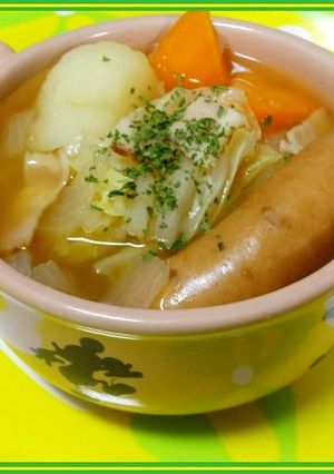 ポトフ♪トマトジュース　コンソメ　超簡単-レシピのメイン写真