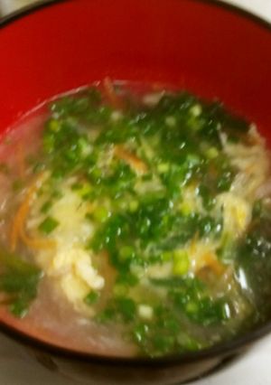 創味シャンタンDXでかきたまスープ-レシピのメイン写真