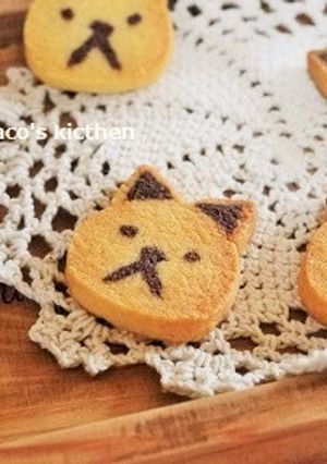 切っても切っても！にゃんこクッキー-レシピのメイン写真