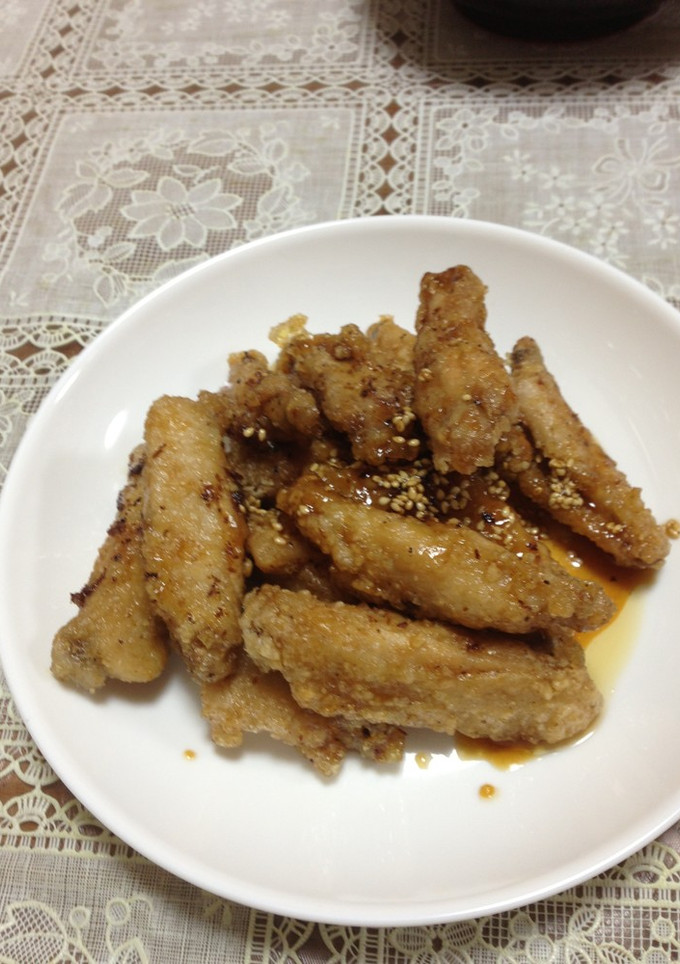 名古屋の手羽中揚げ-レシピのメイン写真