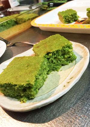 子供も大好き♡小松菜とバナナのケーキ-レシピのメイン写真