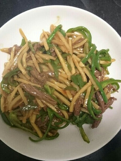 【中華】青椒肉絲(チンジャオロースー)-レシピのメイン写真