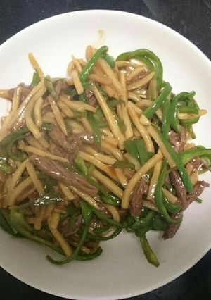 【中華】青椒肉絲（チンジャオロースー）-レシピのメイン写真