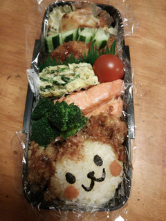 男子高校生さるかわいい簡単弁当4-レシピのメイン写真