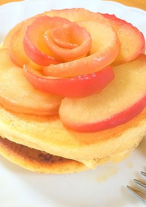 簡単♡ふわふわ♡スフレパンケーキ-レシピのメイン写真