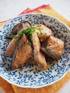 梅酒でこってり☆ぶりのあら煮-レシピのメイン写真