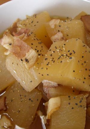絶品☆大根とベーコンの煮物-レシピのメイン写真