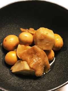 冬はこれ♡里芋と鶏皮きんかん煮-レシピのメイン写真