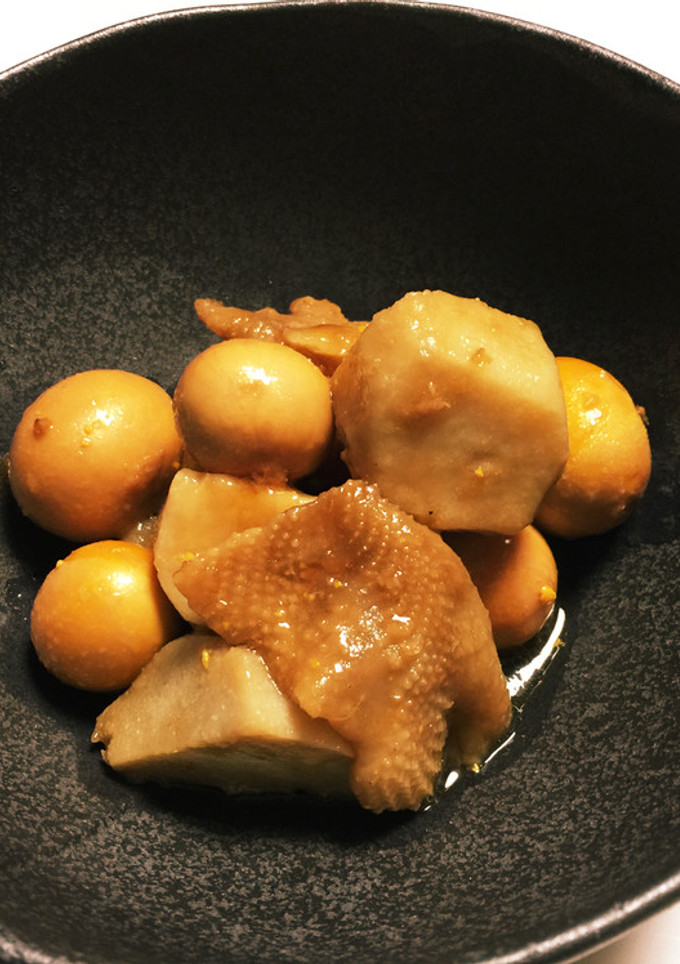 冬はこれ♡里芋と鶏皮きんかん煮-レシピのメイン写真