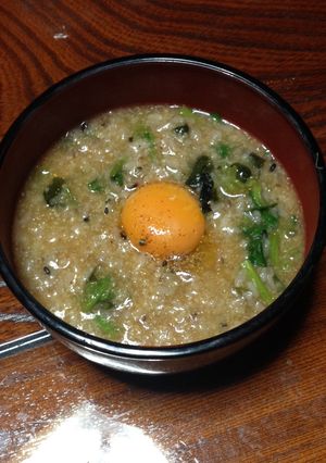 桃屋のキムチの素で簡単雑炊！-レシピのメイン写真