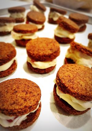 *バターサンドココアクッキー*-レシピのメイン写真