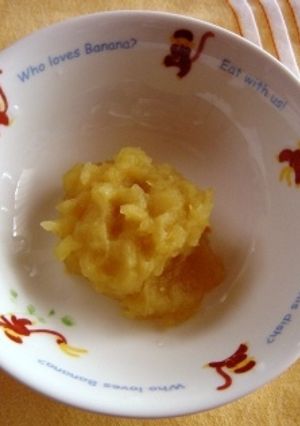 りんご入りきんとん（離乳食・初期）-レシピのメイン写真