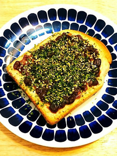 あんこと青海苔のトースト-レシピのメイン写真