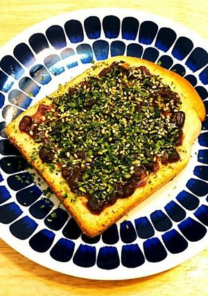 あんこと青海苔のトースト-レシピのメイン写真