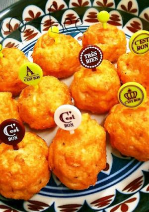 節約90円♡やわらかお豆腐チキンボール-レシピのメイン写真