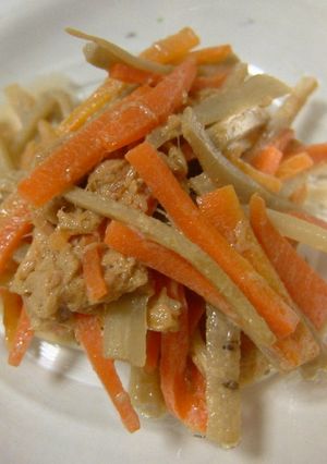 ゴボウの美味しいサラダ-レシピのメイン写真