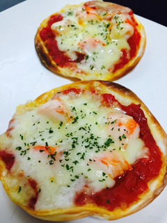 お手軽エビチリピザ-レシピのメイン写真