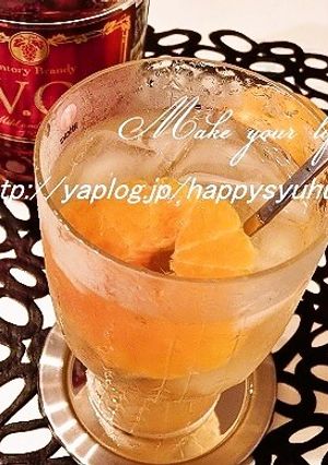 みかんのフルブラ＆炭酸水-レシピのメイン写真