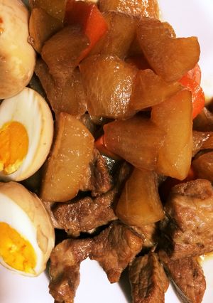 簡単！豚肉と卵の角煮風-レシピのメイン写真